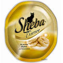 Sheba Essensia 6 x 85 g - - fines tranches de filet avec volaille en p�t�