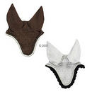 Bonnet pour chevaux USG blanc / bleu marine - - pur-sang, blanc / bleu marine