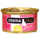 Cosma Thai en gelée 6 x 170 g - - poulet & thon