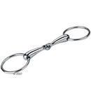 Mors de filet brisé deux anneaux - - taille 145 mm