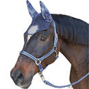 Bonnet anti-mouches Elegance - - motif �cossais bleu