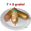 Saucisses zooplus Premium 100 g, offre 7 + 2 offertes ! - - poisson