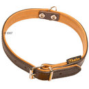 Collier pour chien marron/cognac - - L 50 x l 2 cm