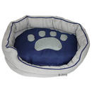 Panier pour chien Crazy Blue - - L 60 x l 50 x H 18 cm (taille L)