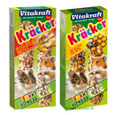 Vitakraft Kr�cker pour hamster, en lot - - 3 x mix de 3 (multivitamin�, miel, fruit)