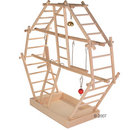 Aire de jeu �chelles en bois, grand mod�le - - taille : L 44,5 cm x l 17,5 cm x H 42 cm