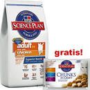 2 kg Hill's Feline + 4 x 100 g sachet fra�cheur offerts ! - - adult lapin