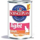 Hill's Feline Adult Light - - 6 x 156 g