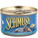 Schmusy poisson 6 x 100 g - - thon, crevette & calamar