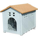 Niche pour chien en plastique Aaron - - L 90 x l 70 x H 75 cm