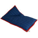 Coussin pour chien Freedom, bleu-rouge - - L 120 x l 100 x H 8 cm