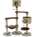 Arbre � chat Fresh V beige/marron - - L 148 x l 100 x H 169 cm