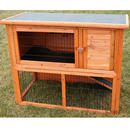 Clapier pour rongeurs Outback Compact avec enclos - - dimensions: L 104 x l 52 x H 92 cm