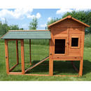 Clapier pour rongeurs Outback Luxus avec enclos - - dimensions: L 202 x l 97,6 x H 150 cm