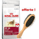 10 kg Royal Canin Feline + brosse à double face offerte! - - Fit 32