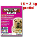 Croquettes Nutrience 15 kg + 3 kg offerts! - - original