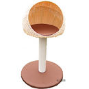 Arbre &agrave; chat sur Arbre &agrave; chat: Arbre &agrave; chat Outdoor II marron - L 56 x l 56 x H 93 cm