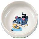 Gamelle en c�ramique pour chat avec motif 0,3 L - capacit� : 0,3 L - 11 cm de diam�tre