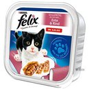 Lot Felix Emincés en gelée 32 x 100 g - - lapin + agneau