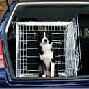 Cage de transport avec une face inclin�e - - L 76 x l 62 cm x H 46 cm / largeur du plafond: 35 cm