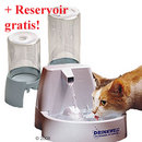 Fontaine à eau Drinkwell + réservoir offert - - lot de 3 filtres