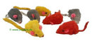 Souris � fourrure - - 7 souris color�es