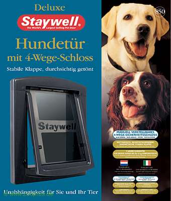 Porte pour chien Staywell 860 - grise