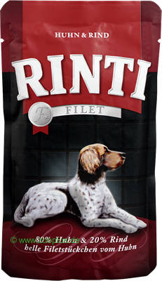 Lot Rinti Filet 18 x 150 g - poulet & boeuf