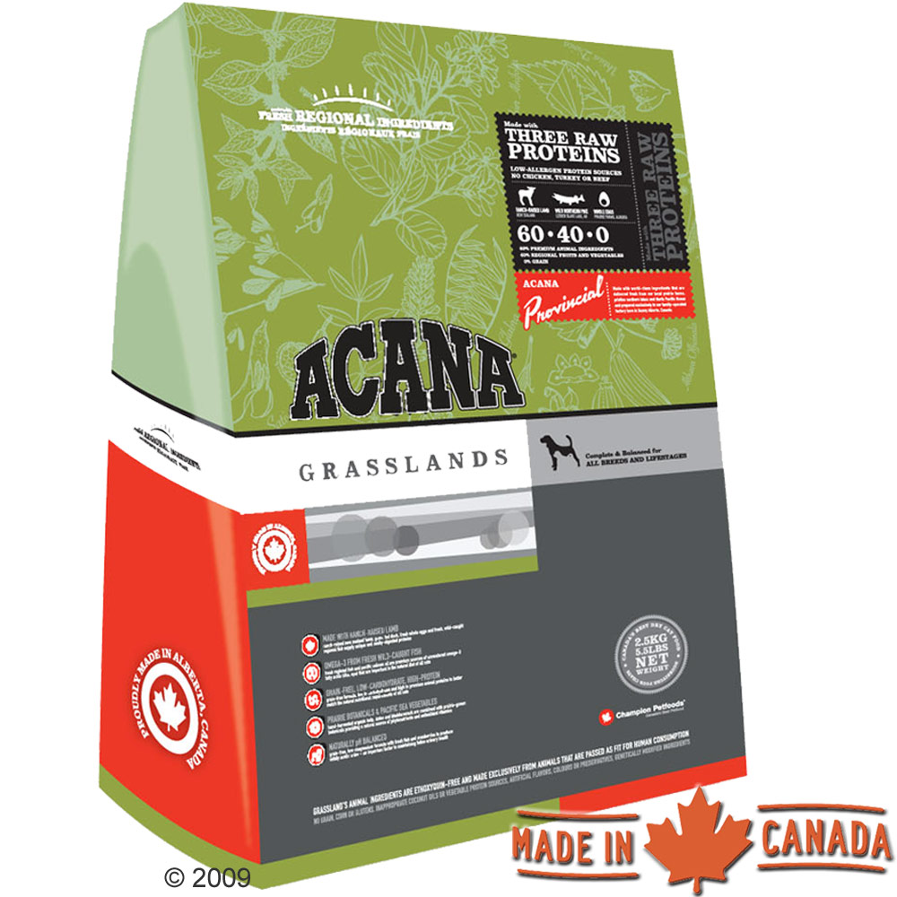 Croquettes Acana Grasslands - 13,5 kg