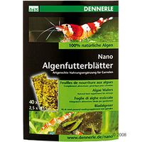 Feuilles d'algues Dennerle Nano - 40 feuilles