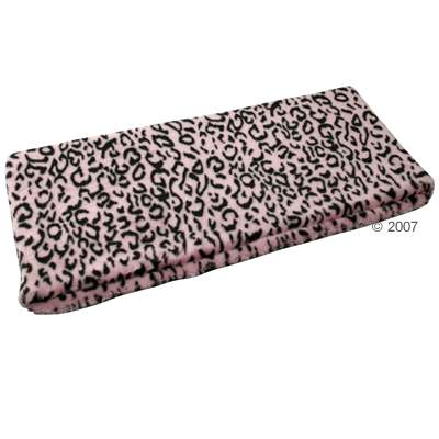 Tapis de fen�tre Leoni - rose/noir