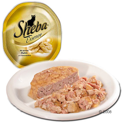 Sheba Essensia 6 x 85 g - morceaux de filet rôti et thon