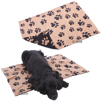 Couverture en fleece Branca - L 100 x l 70 cm