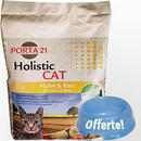 Croquettes Porta 21 Holistic Cat 2 kg + gamelle offerte ! - - canard & riz