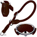 Collier de dressage Hunter Freestyle marron - - taille : 60 cm m