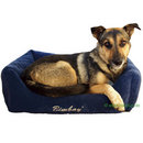 Panier pour chien Bimbay bleu - - L 100 x l 85 x H 28 cm