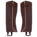 Mini-chaps en stretch, coloris brun - - Enfant taille 8 (128)
