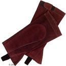 Mini-chaps en cuir, coloris brun - - Taille XL