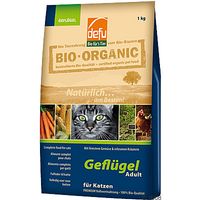 Croquettes pour chat Defu Bio Adult volaille - - 1 kg