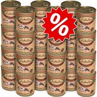 Lot �conomique 24 x 800 g p�t�es Lukullus - - lapin, gibier avec riz nature, pomme et huile de lin