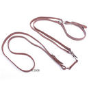 Laisse de chasse avec crochet bevet� et collier - L 160 cm, 1,6 cm de diam�tre, tour du cou 48 - 52 cm 131308.1