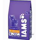 Iams Kitten & Junior riche en poulet - - 1 kg