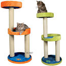 Arbre � chat Lugo - - orange-bleu