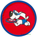 Frisbee en nylon - - 25 cm de diamètre