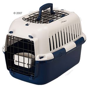 Cage de transport Supra bleu fonc&eacute;