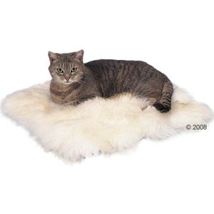 Coussin en peau de mouton