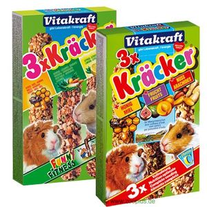 Vitakraft Kr�cker pour cochon d'Inde, en lot