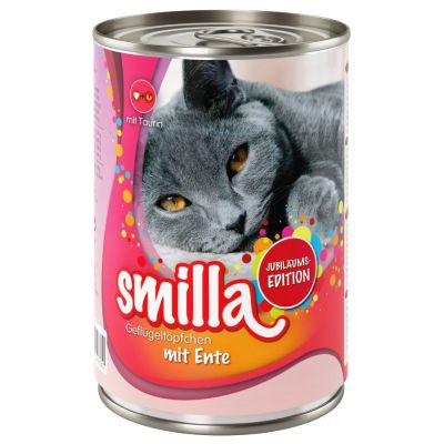 Boite pour chat  Smilla Geflügeltöpfchen 6 x 400 g