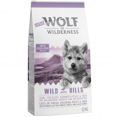 sac de croquettes wolf of wilderness pour chiot