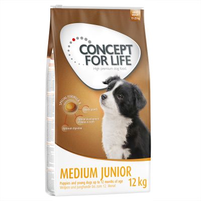 croquettes concept for life medium junior adaptées aux jeunes beagle